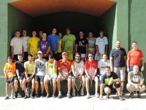 Todos los jugadores que participaron en el torneo.