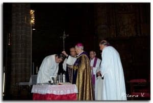 El obispo Milián ofició la ceremonia de Miércoles de ceniza. Pilara Vicién. 10856559_919951821378999_8951679856549718365_o