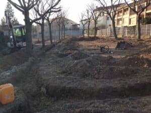 Parque La Jarea 2. Obras