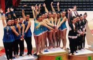 podium cadete M
