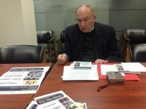 José María Ferrer, delegado de medios de la diócesis. Ronda Somontano. IMG_3416