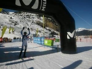 El ganador entrando en meta. MAB. 20160124090521
