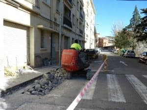Mejora acerado Virgen del Pueyo