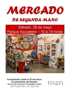 Cartel segunda mano