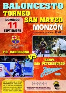 Cartel baloncesto