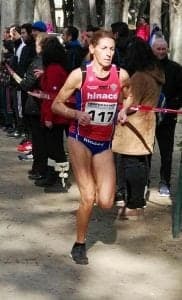 Nuria Sierra, clasificada para el Campeonato de España de Cross. Foto: CA Hinaco Monzón.