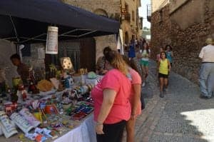 Feria de Artesanía Alquézar. Ronda Somontano.