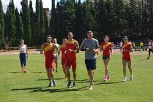 Atletismo Monzón Ronda Somontano. 