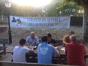 Ajedrez Pozán de Vero. Ronda Somontano.