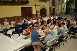 La cena de alforja. Ronda Somontano.