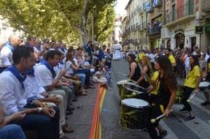 Fiestas Barbastro. Ronda Somontano.