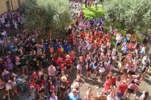 Fiestas Barbastro. Ronda Somontano.