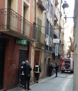 Incendio Barbastro_RondaSomontano. 
