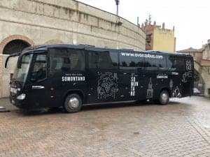 El Bus del Vino Somontano. Ronda Somontano.