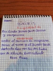 Receta de Jorge Piquer