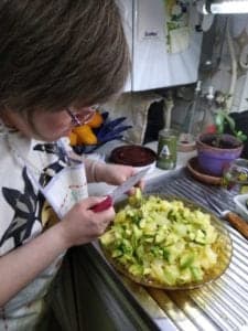 Receta de 'Ensalada de patata y aguacate' de Ana Cera