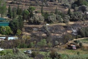 Incendio en Barbastro