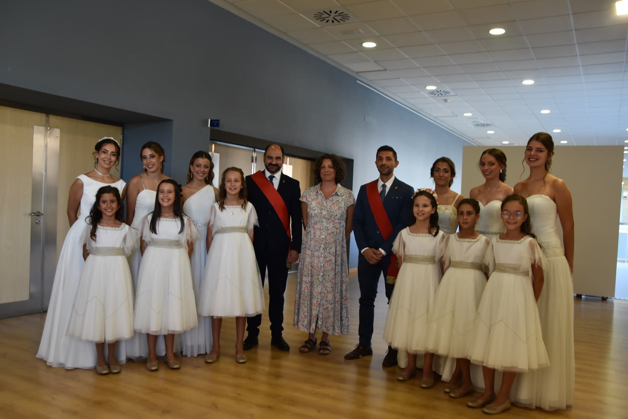 Presentación de las Damas de las Fiestas de Barbastro 2022 