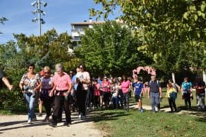 La XVI Marcha Interbarrios 2022 reunió el domingo a cientos de barbastrenses en una jornada de convivencia