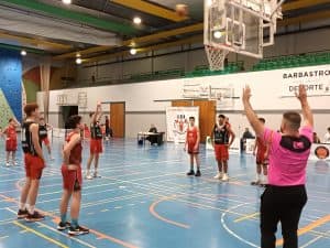 La segunda jornada de los Juegos Escolares de Aragón para los equipos del Unión Basket Barbastro
