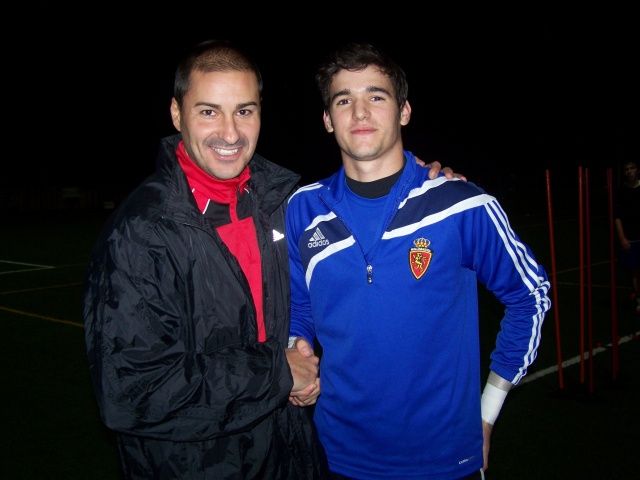 El Monzón confirma el fichaje del portero de la U.D. Barbastro Hugo Gistau