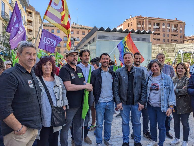 CHA participa en las movilizaciones del Primero de Mayo para reclamar unas condiciones laborales dignas