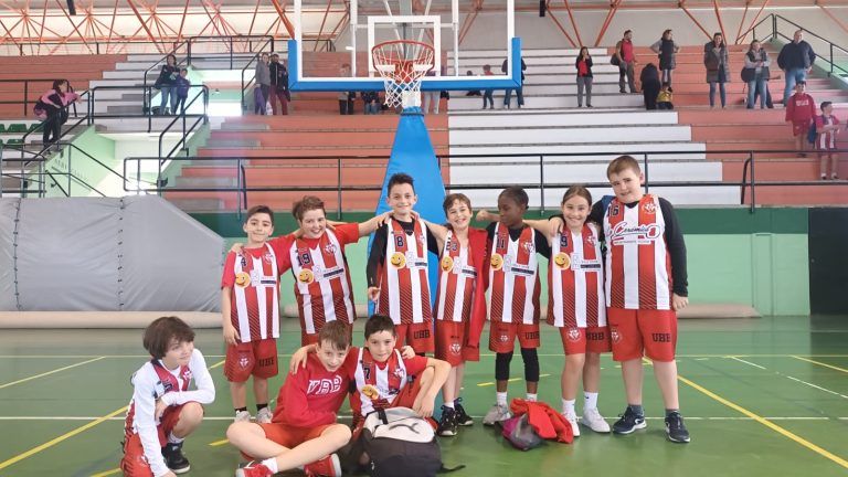 Primera concentración de la segunda fase del Circuito Provincial de Minibasket Paco Corrales