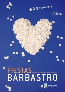 Cartel Fiestas de Barbastro 2023. Ayuntamiento de Barbastro