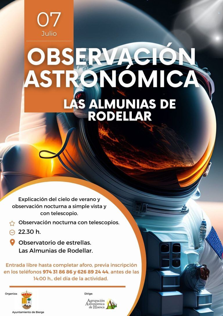 Turismo de Estrellas en el Observatorio de Las Almunias de Rodellar