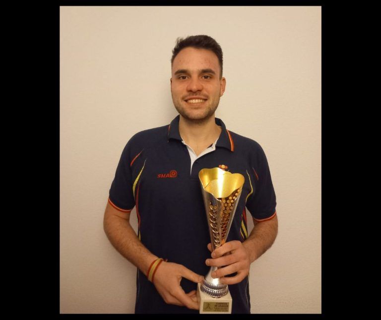 Dani Garcés, Campeón de billar en la modalidad a la banda
