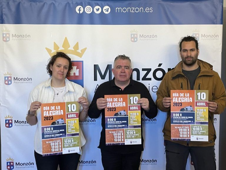 El Día de la Alegría reunirá a miles montisonenses y visitantes
