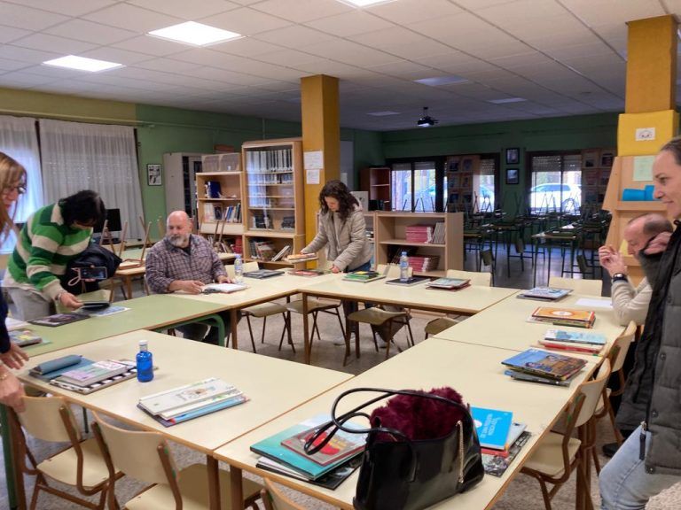 Félix Albo en el IES Hermanos Argensola de Barbastro