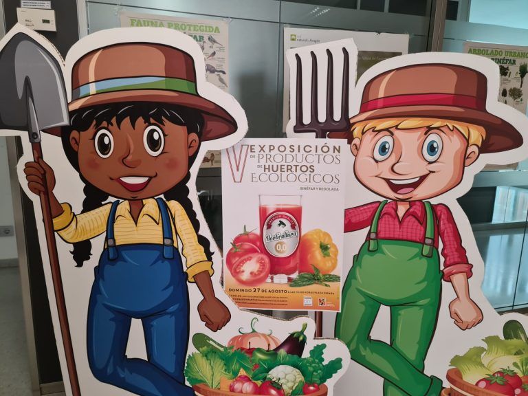 Jornada dedicada a los huertos ecológicos en la V Exposición de productos hortelanos de Binéfar