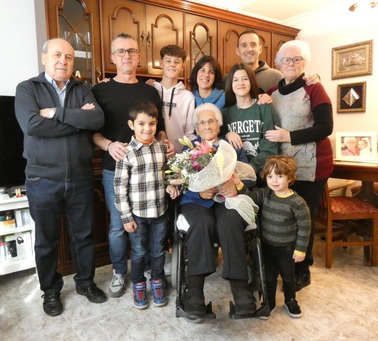 Gregoria García Cuadros, 100 años como seña de identidad