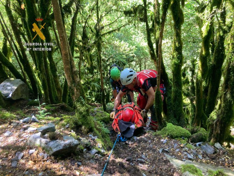 Intenso operativo de la guardia civil en rescates de montaña el fin de semana