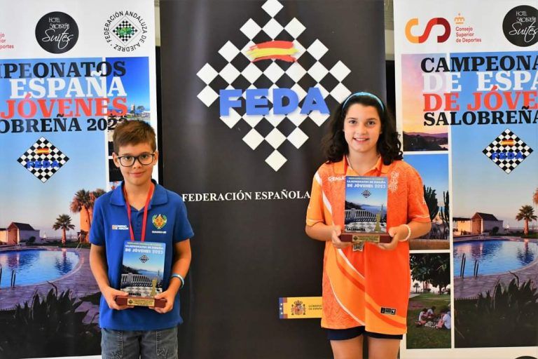 Mateo Mendoza, de Monzón, Campeón de España sub 10 de ajedrez y subcampeón de rápidas