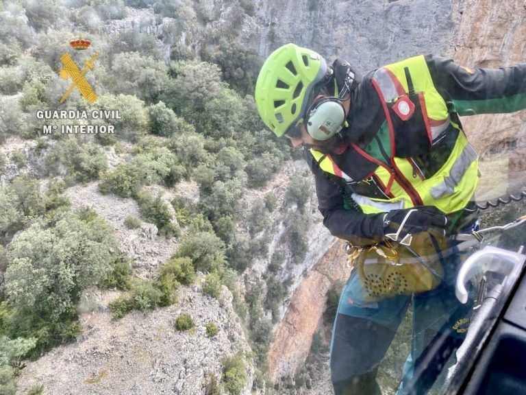 Un barranquista muerto en La Peonera
