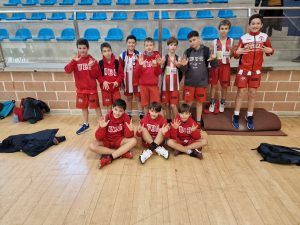 La sede de Monzón acoge la cuarta concentración del circuito provincial de minibasket "Paco Corrales"