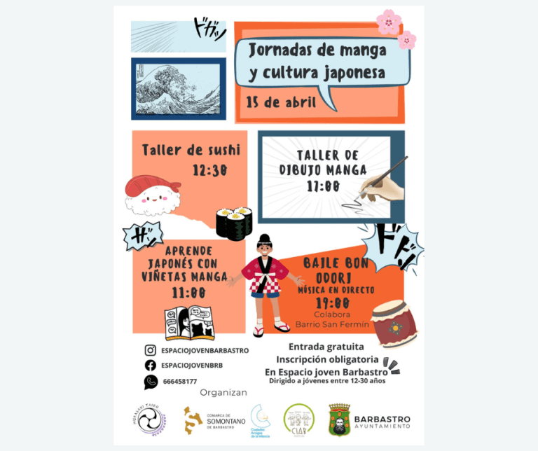 Jornadas de Manga, Anime y Cultura Japonesa en el Espacio Joven de Barbastro