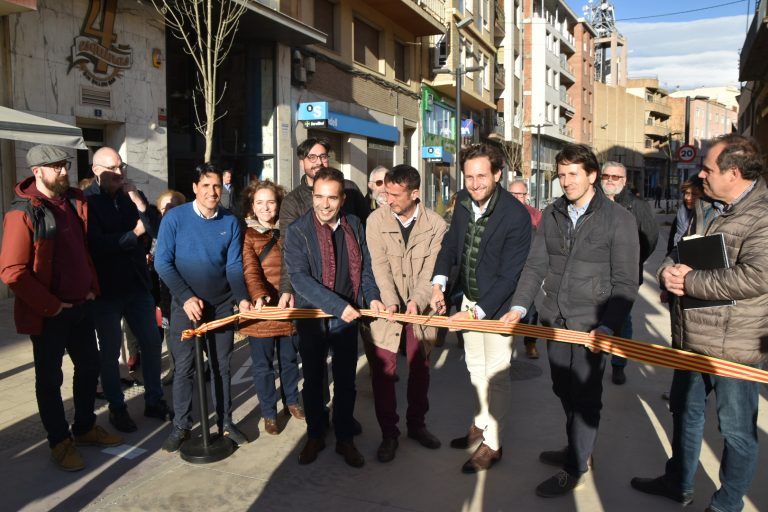 Monzón convierte la avda. del Pilar y Santa Bárbara en el primer gran paseo para los ciudadanos