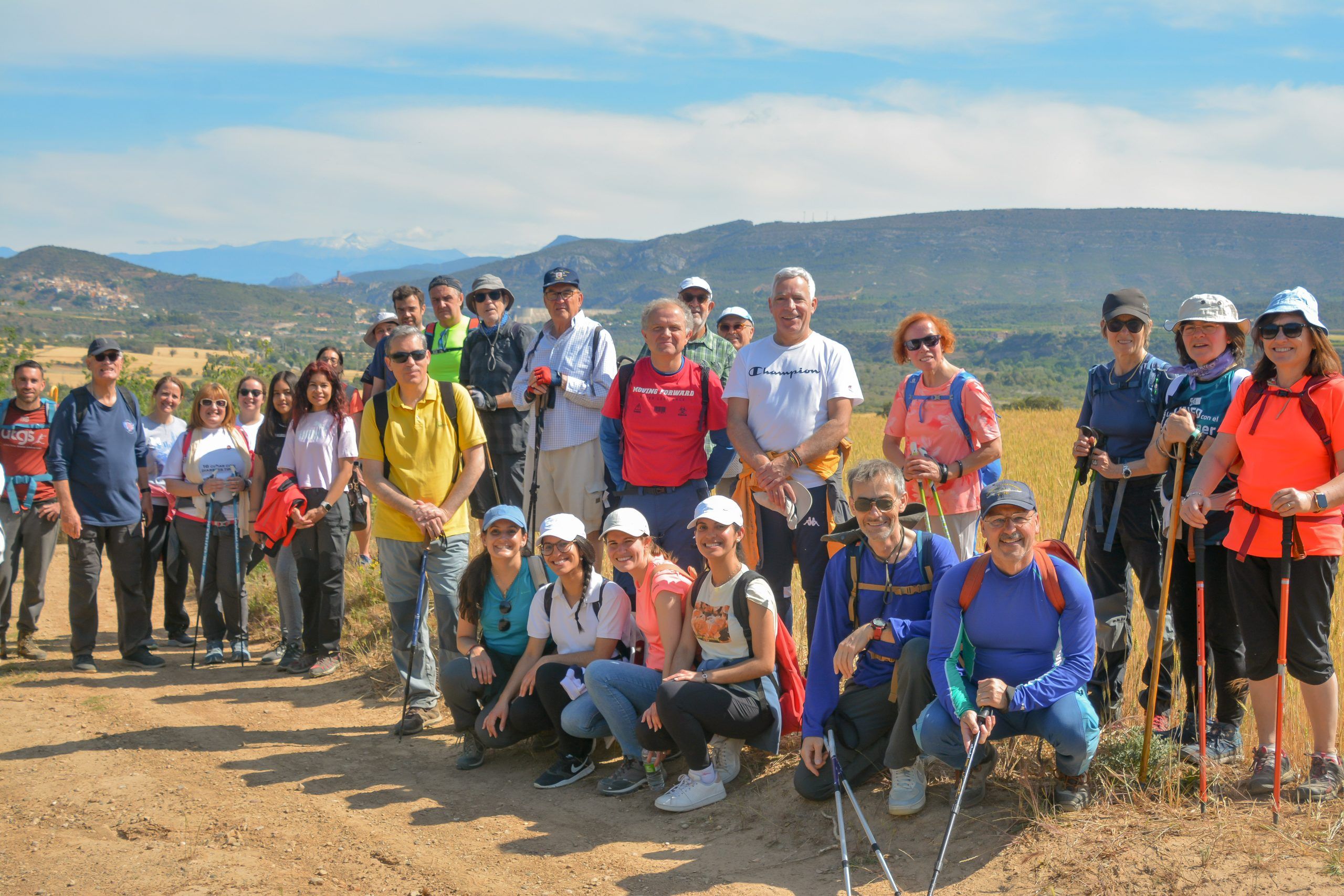 Romería a pie Barbastro-Torreciudad