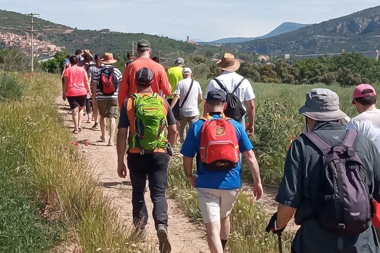 Romería a pie de Barbastro a Torreciudad