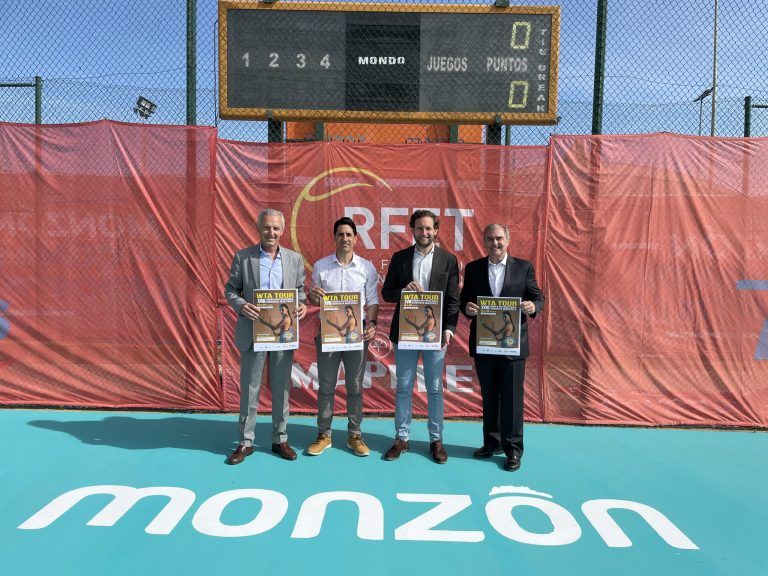 El Torneo Internacional de Tenis Femenino ‘Conchita Martínez’ se celebrará en las pistas renovadas de Monzón