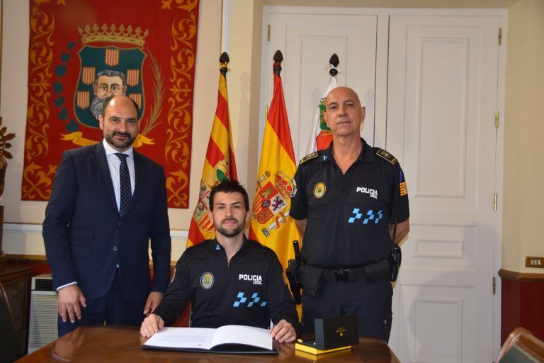 Nuevo policía local en Barbastro