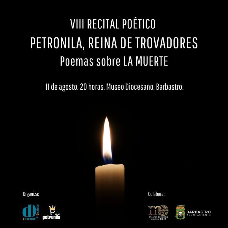 Vuelve el recital poético Petronila, Reina de Trovadores