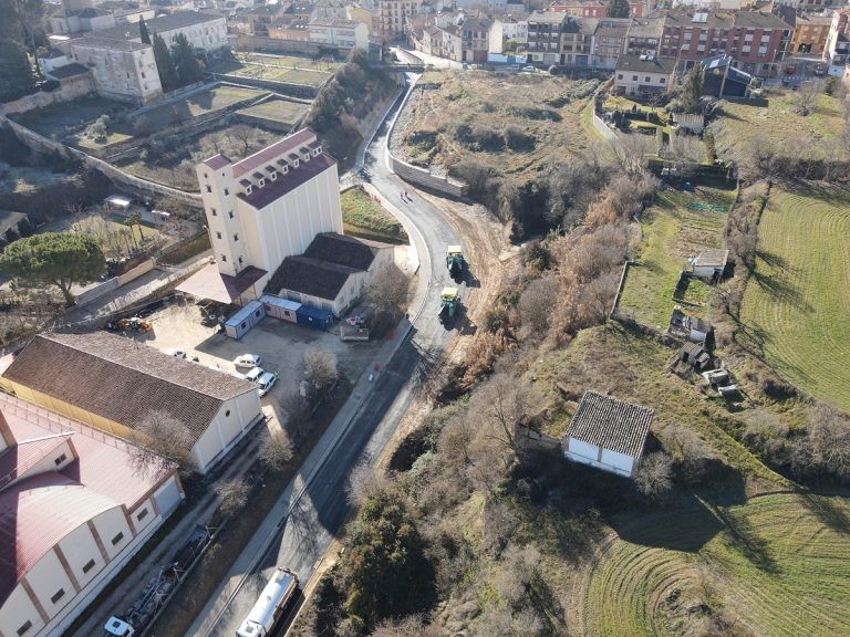 Apertura de la circulación por la A-1232, la travesía de Barbastro