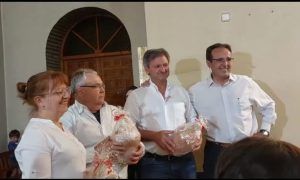 Representantes de las cuatro rondallas. 