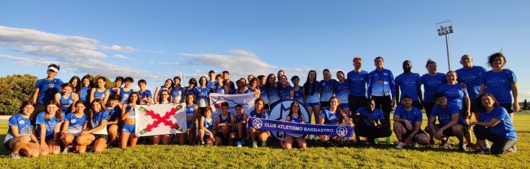 El Club Atletismo Barbastro supera los 50 federados y 100 licencias escolares