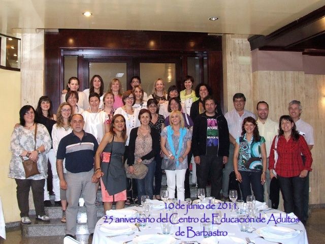 Los educadores de adultos de Barbastro, reunidos tras 25 años