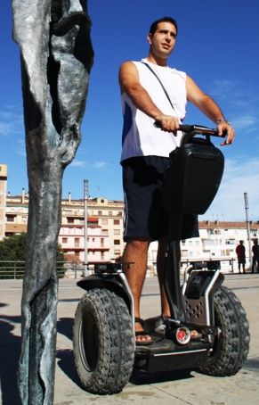 Guara Segway, o como recorrer el Parque Natural en patinete todoterreno